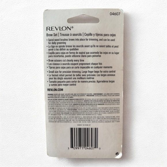 Lot of Revlon Beauty Tools - (2) Brow Trimmers, Toenail Clipper & Slant Tweezers - Picture 3 of 11